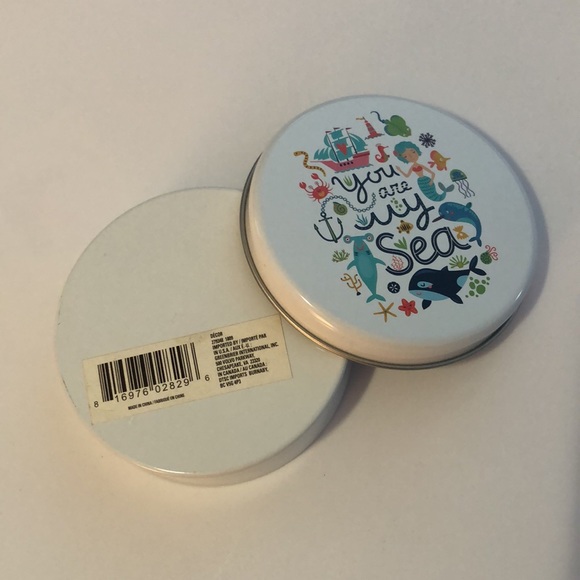 ⚓️🐠🧜‍♀️ 🐟 You Are My Sea 🌊 Metal Tin 🐳 3.5” 🐙 NWT 🐟🧜‍♀️ 🐠 ⚓️ - Picture 5 of 6